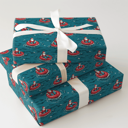 Float Trip Up North - Wrapping Paper - Aspen & Arlo