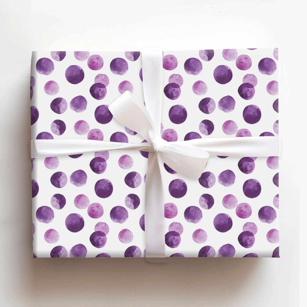 Iris Dot - Wrapping Paper - Aspen & Arlo