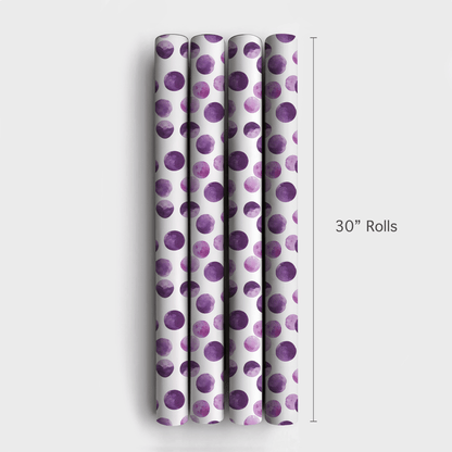 Iris Dot - Wrapping Paper - Aspen & Arlo