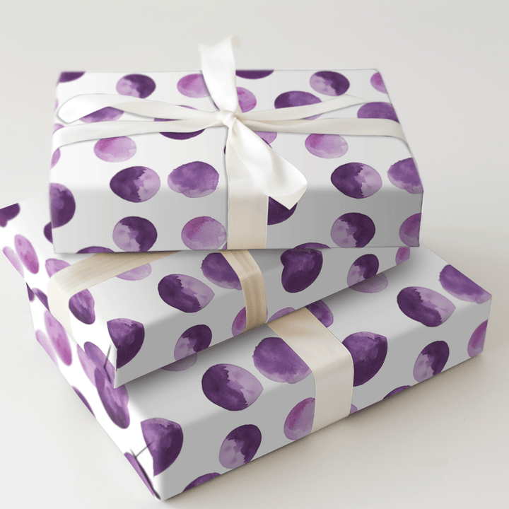 Iris Dot - Wrapping Paper - Aspen & Arlo