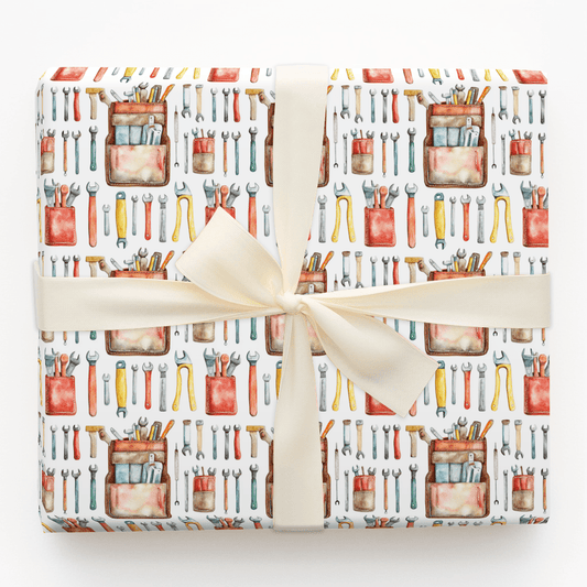 Ruler of the Toolbelt - Wrapping Paper - Aspen & Arlo