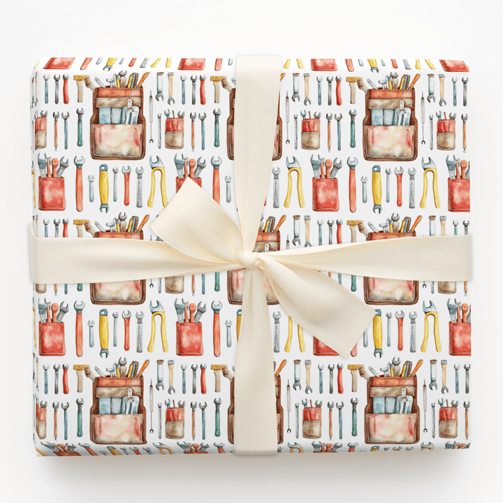 Ruler of the Toolbelt - Wrapping Paper - Aspen & Arlo