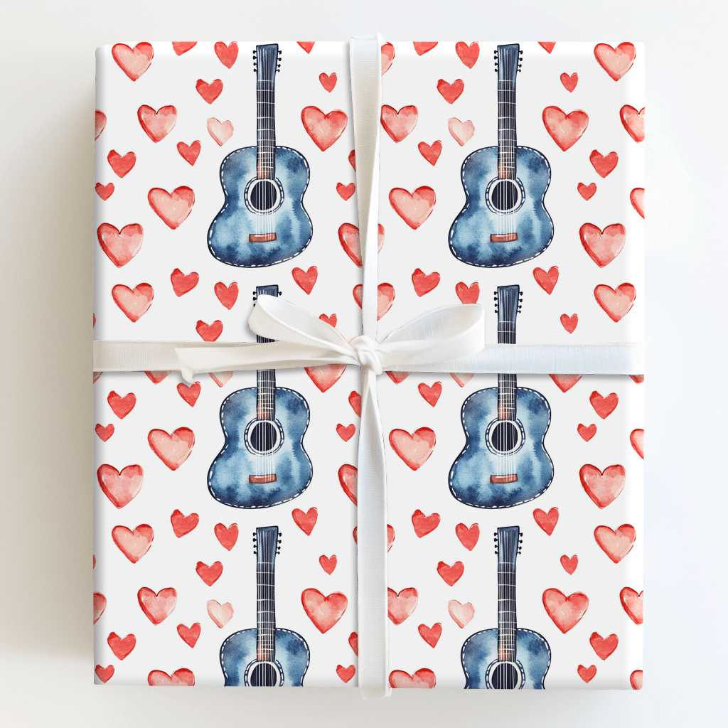 Tuned to Love - Wrapping Paper - Aspen & Arlo