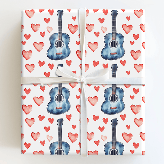 Tuned to Love - Wrapping Paper - Aspen & Arlo