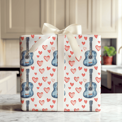 Tuned to Love - Wrapping Paper - Aspen & Arlo