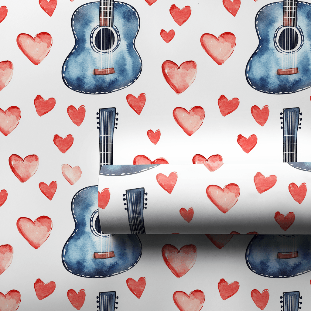 Tuned to Love - Wrapping Paper - Aspen & Arlo