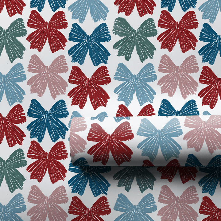 Festive Ties - Wrapping Paper - Aspen & Arlo