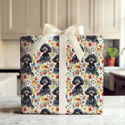 Garden with the Black Poodle - Wrapping Paper - Aspen & Arlo