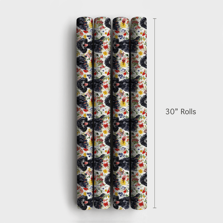 Garden with the Black Poodle - Wrapping Paper - Aspen & Arlo