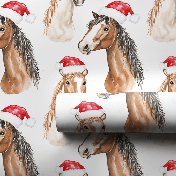 Reining Christmas - Wrapping Paper - Aspen & Arlo