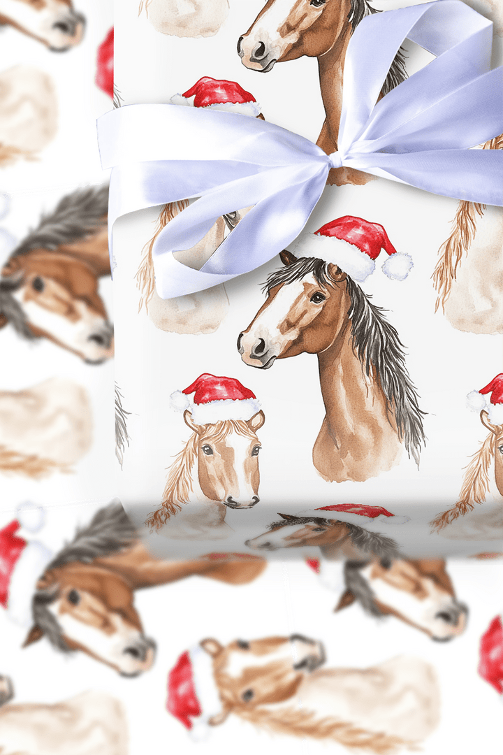 Reining Christmas - Wrapping Paper - Aspen & Arlo
