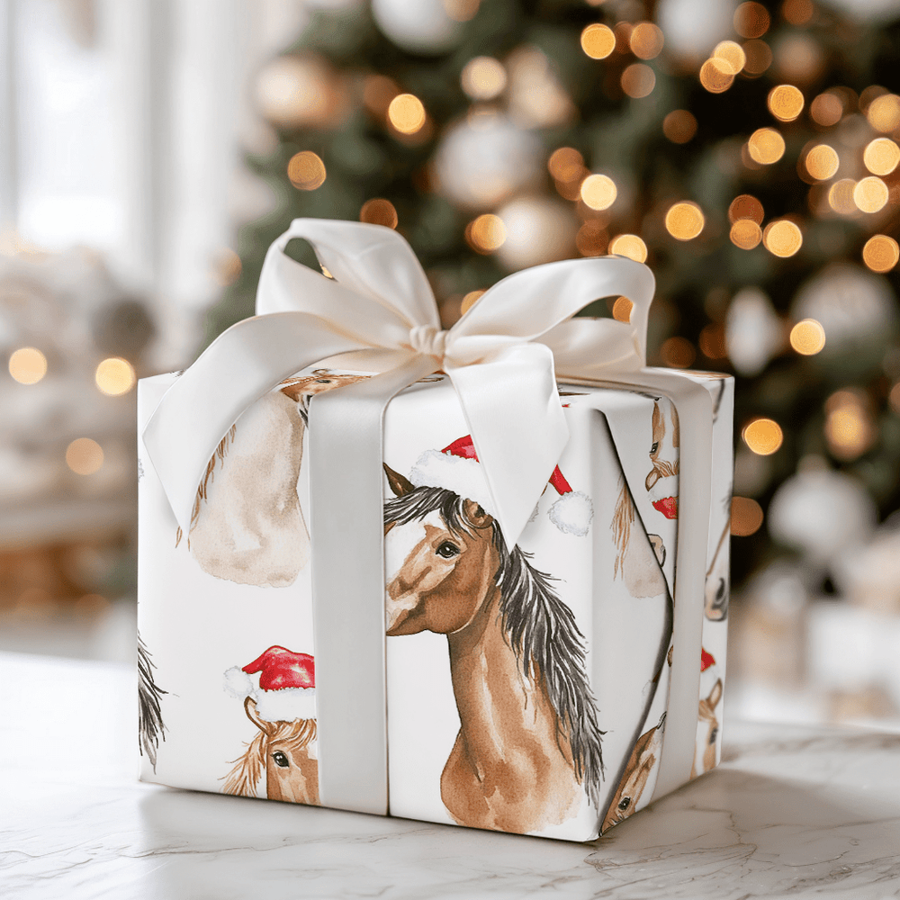 Reining Christmas - Wrapping Paper - Aspen & Arlo