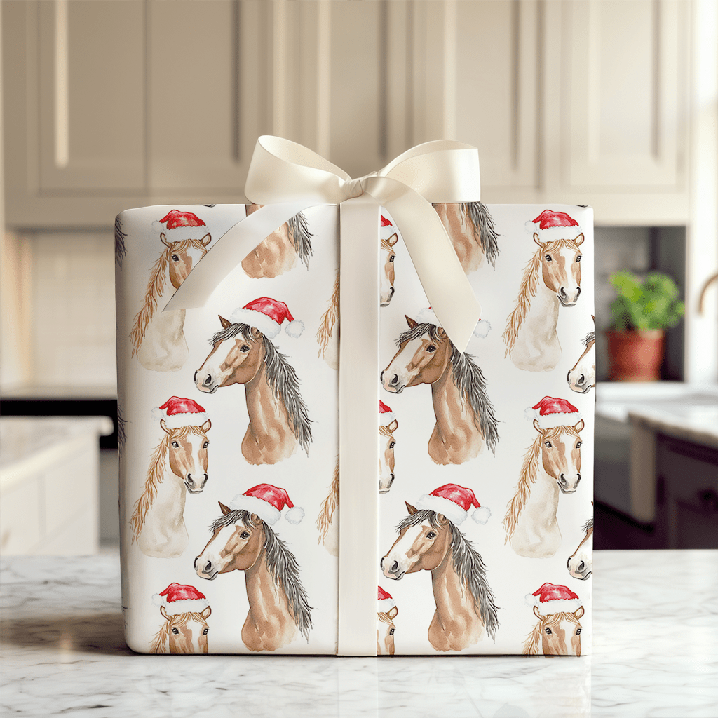 Reining Christmas - Wrapping Paper - Aspen & Arlo