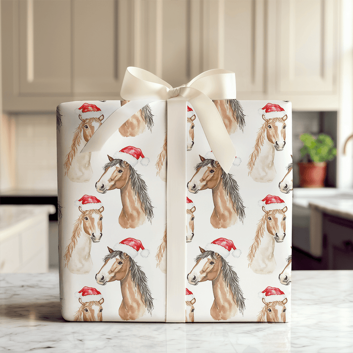 Reining Christmas - Wrapping Paper - Aspen & Arlo
