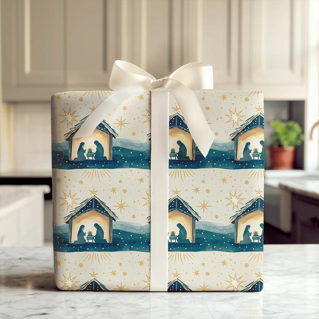 King is Born - Wrapping Paper - Aspen & Arlo