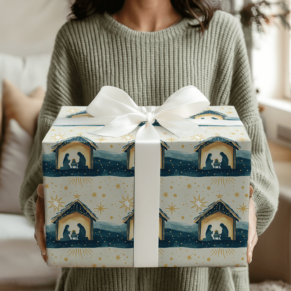 King is Born - Wrapping Paper - Aspen & Arlo