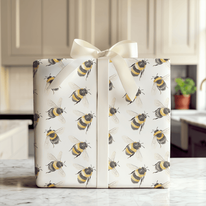 Mind Your Beeswax - Wrapping Paper - Aspen & Arlo
