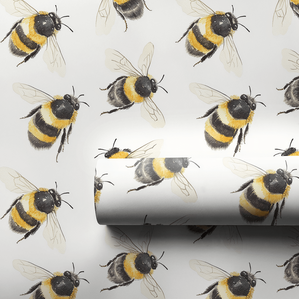 Mind Your Beeswax - Wrapping Paper - Aspen & Arlo