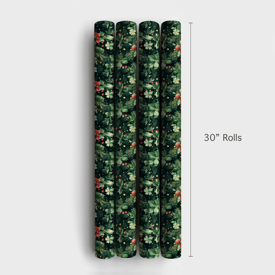 Lucky Holly - Wrapping Paper - Aspen & Arlo