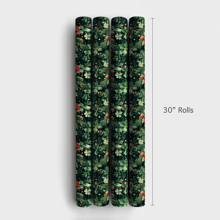 Lucky Holly - Wrapping Paper - Aspen & Arlo