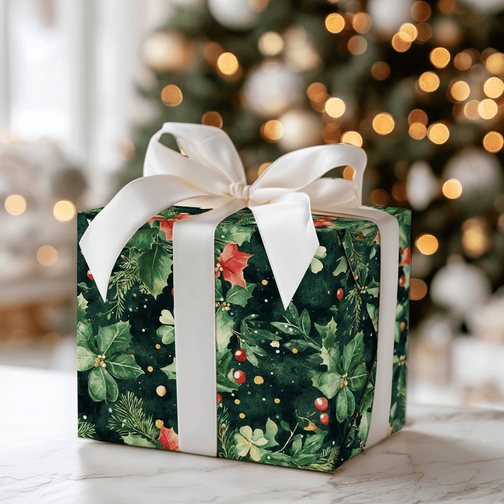 Lucky Holly - Wrapping Paper - Aspen & Arlo