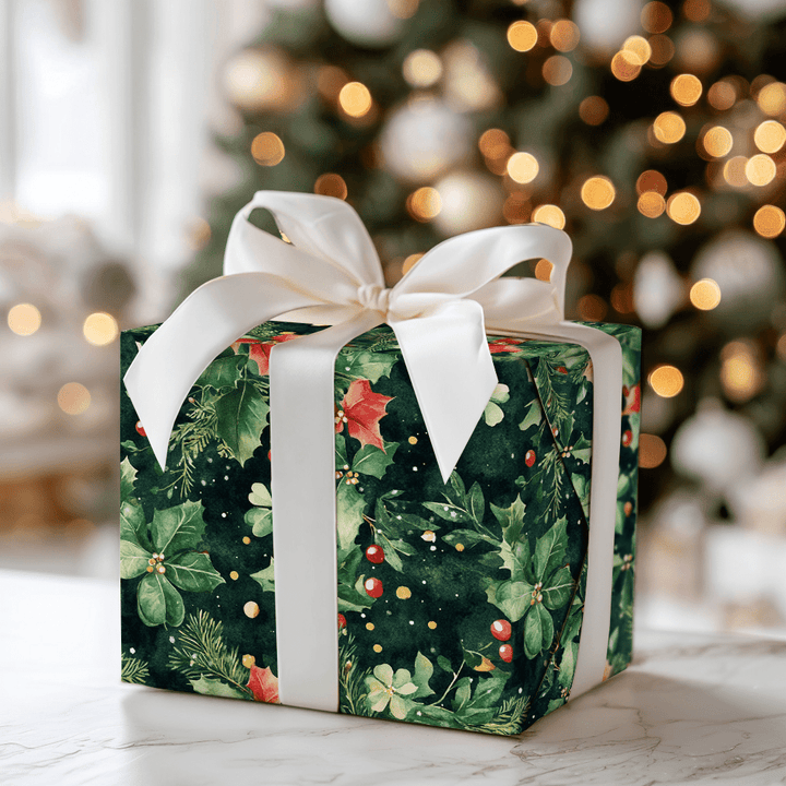 Lucky Holly - Wrapping Paper - Aspen & Arlo
