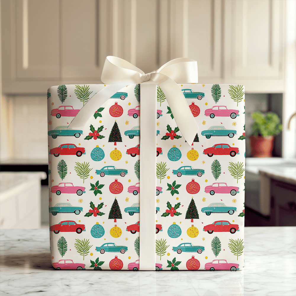Vintage Traveler - Wrapping Paper - Aspen & Arlo