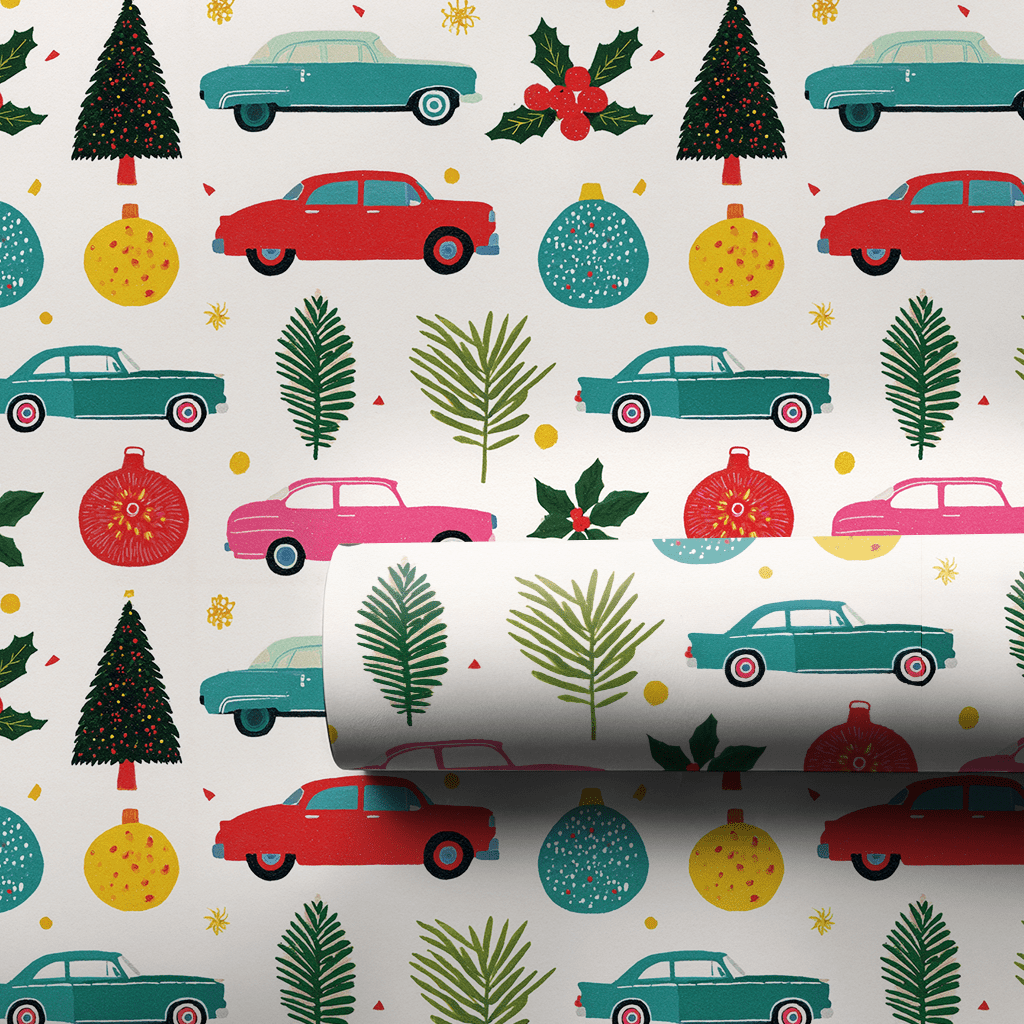 Vintage Traveler - Wrapping Paper - Aspen & Arlo