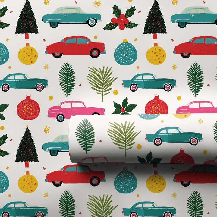 Vintage Traveler - Wrapping Paper - Aspen & Arlo