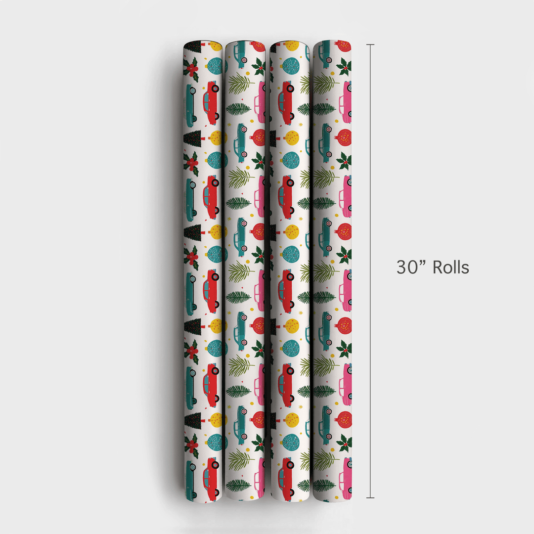 Vintage Traveler - Wrapping Paper - Aspen & Arlo