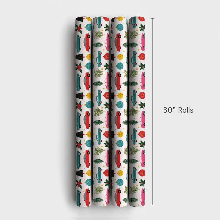 Vintage Traveler - Wrapping Paper - Aspen & Arlo