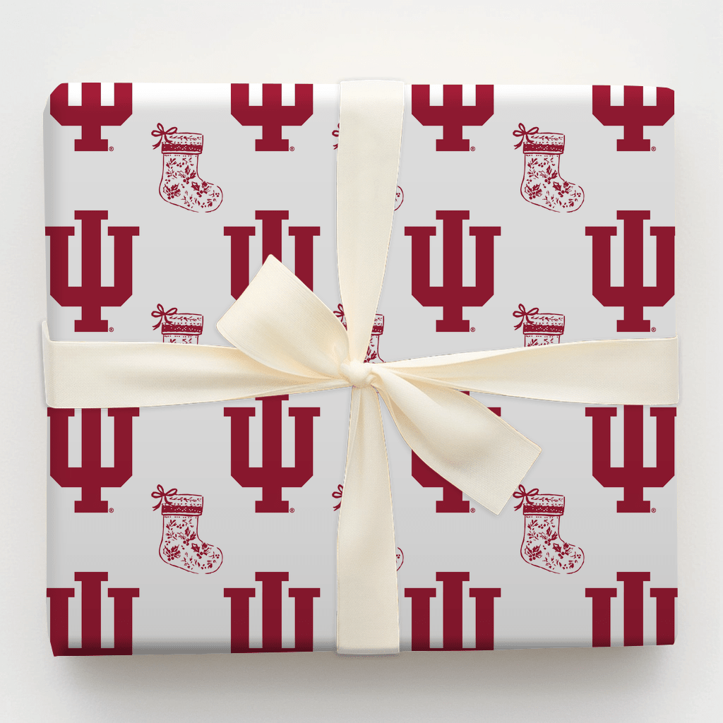 Indiana Stocking - Wrapping Paper - Aspen & Arlo