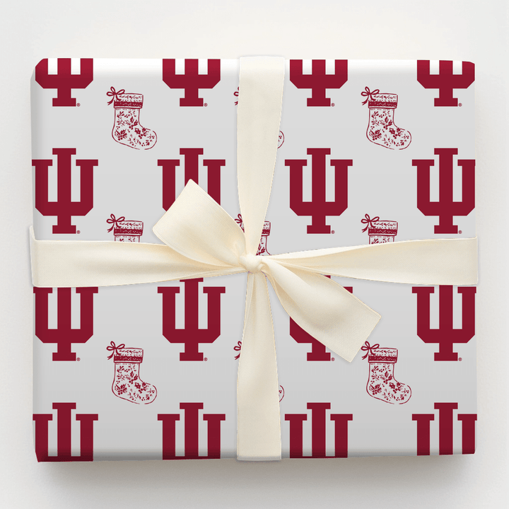 Indiana Stocking - Wrapping Paper - Aspen & Arlo