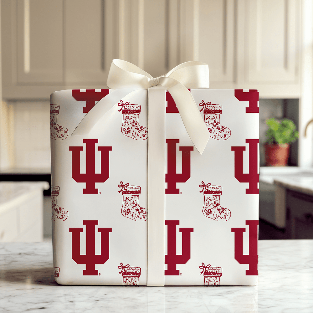 Indiana Stocking - Wrapping Paper - Aspen & Arlo