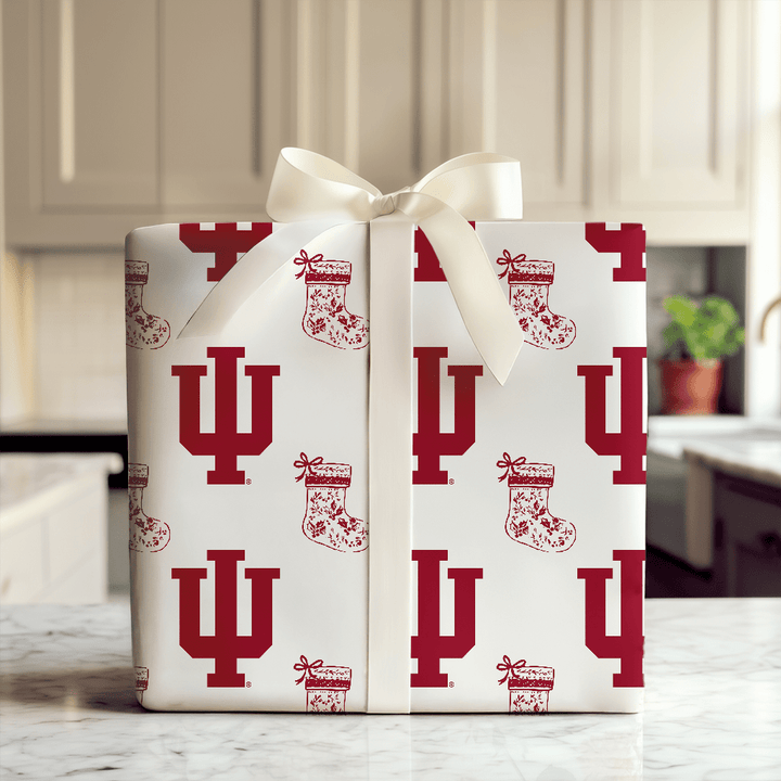 Indiana Stocking - Wrapping Paper - Aspen & Arlo