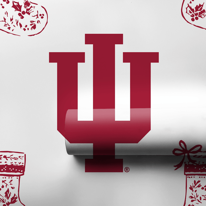 Indiana Stocking - Wrapping Paper - Aspen & Arlo