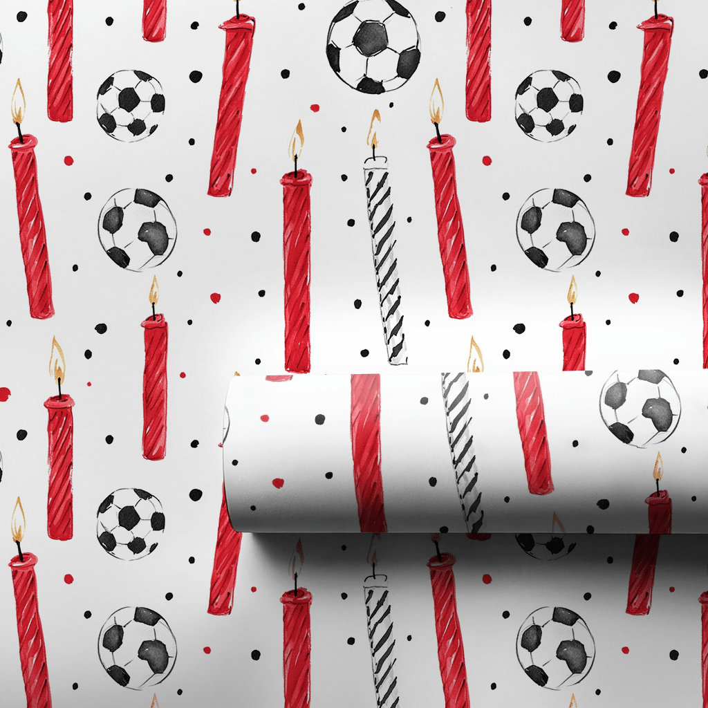 Hot Kick - Wrapping Paper - Aspen & Arlo