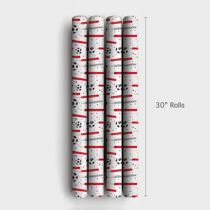 Hot Kick - Wrapping Paper - Aspen & Arlo