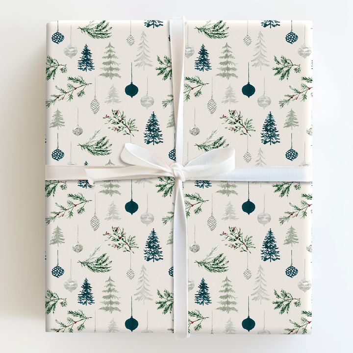 Ornamental Pine Toile