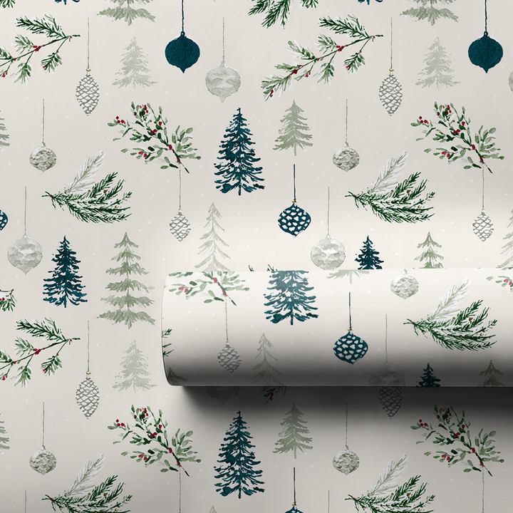 Ornamental Pine Toile