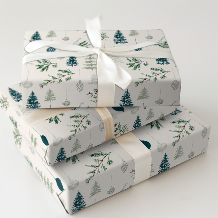 Ornamental Pine Toile