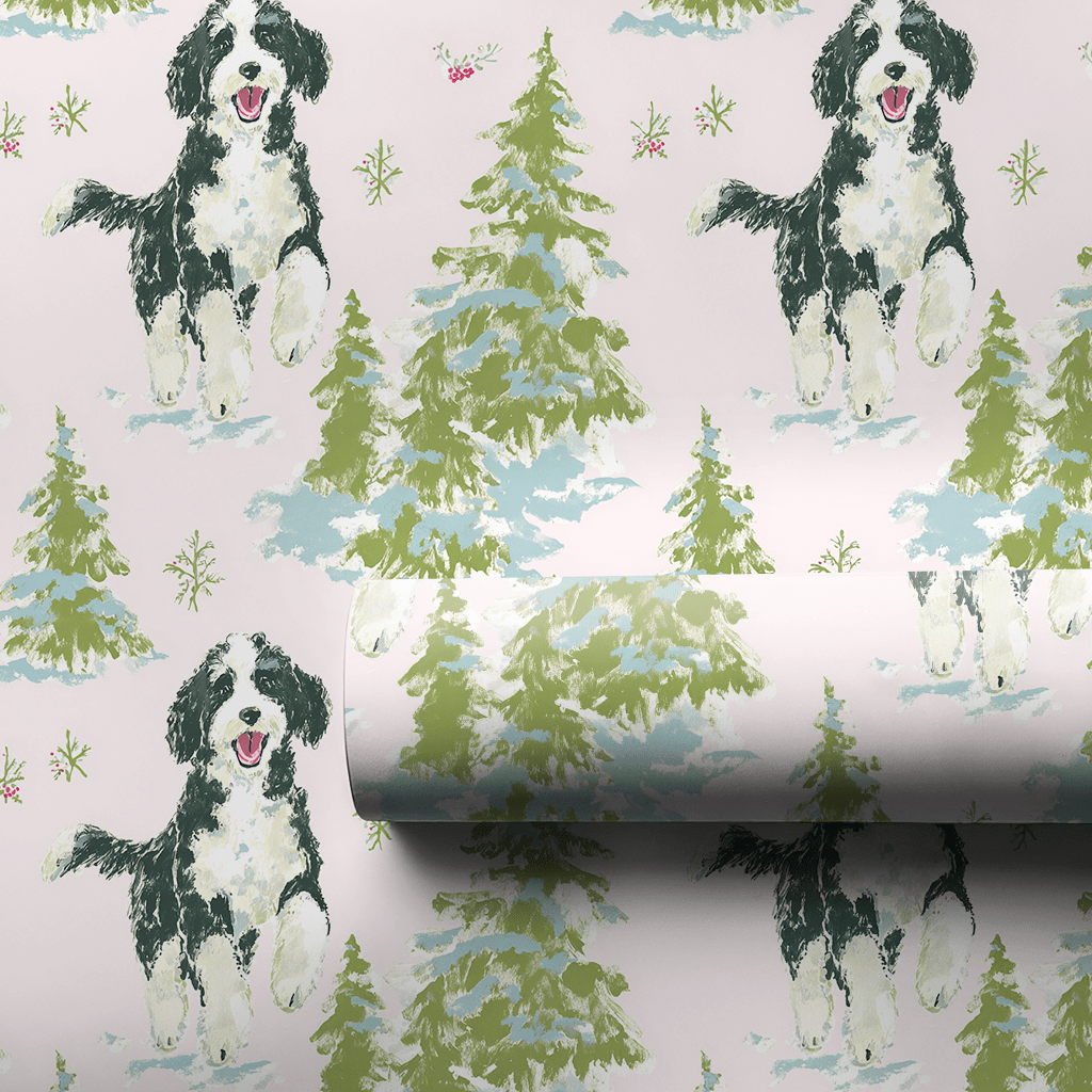 Festive Georgia - Wrapping Paper - Aspen & Arlo