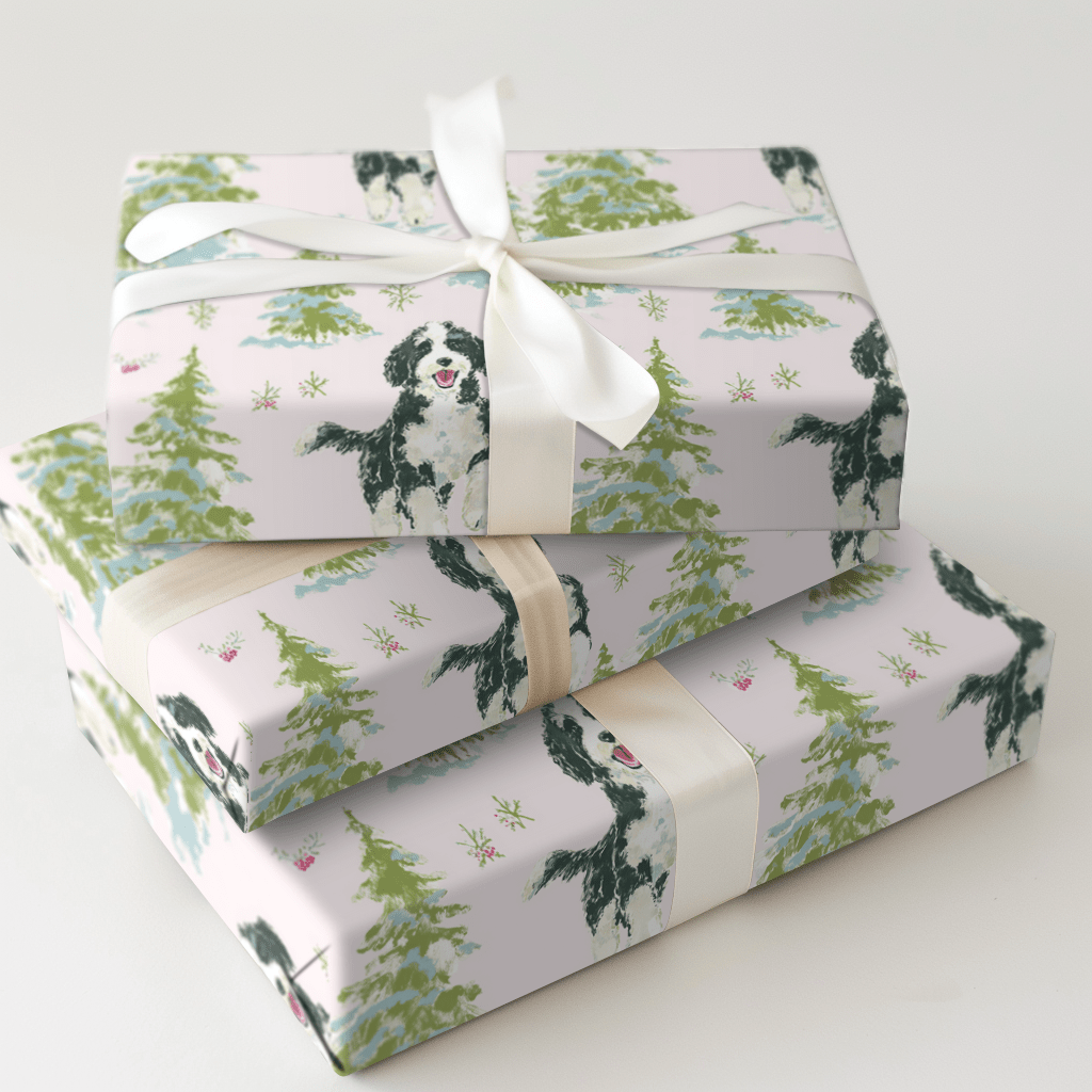 Festive Georgia - Wrapping Paper - Aspen & Arlo