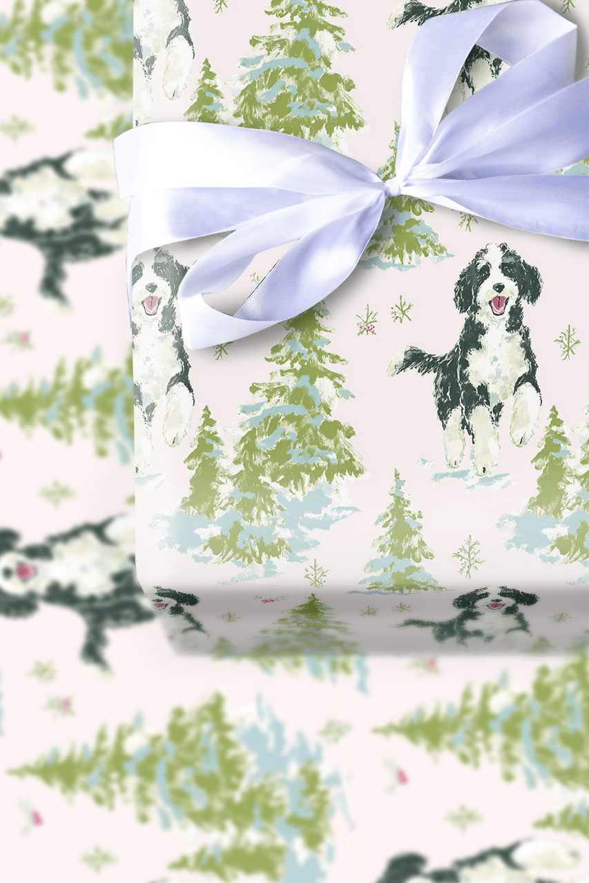 Festive Georgia - Wrapping Paper - Aspen & Arlo