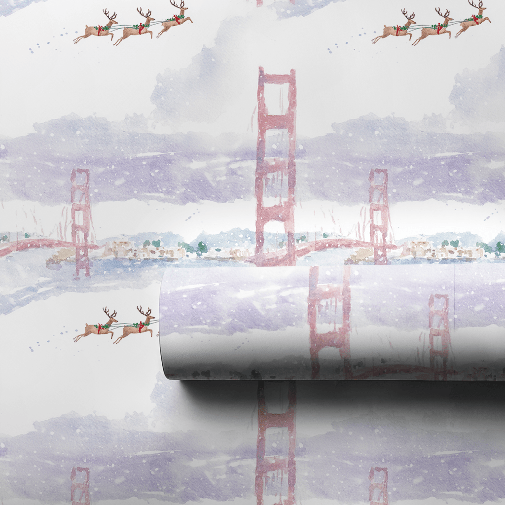 Golden Prance - Wrapping Paper - Aspen & Arlo