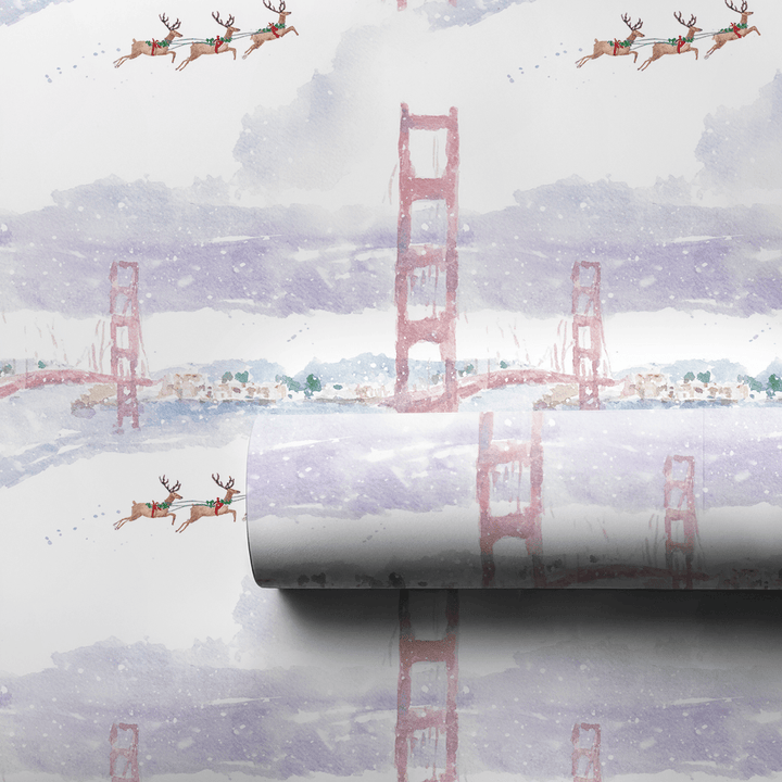 Golden Prance - Wrapping Paper - Aspen & Arlo