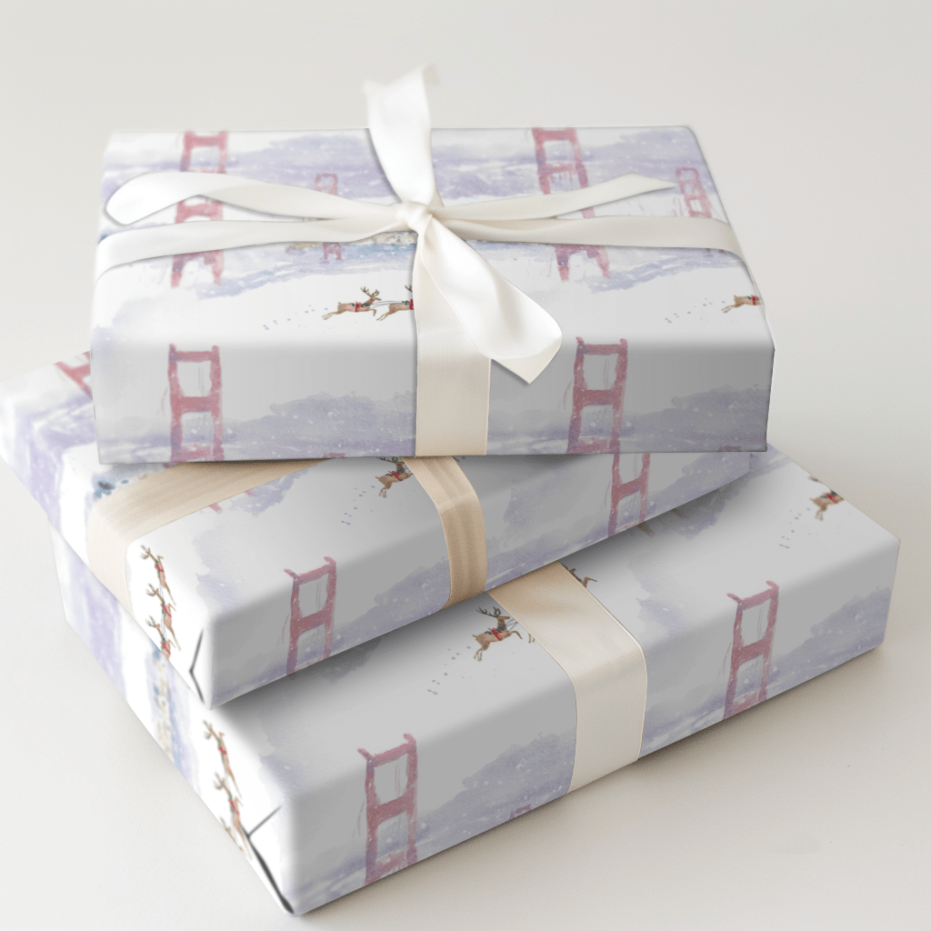 Golden Prance - Wrapping Paper - Aspen & Arlo