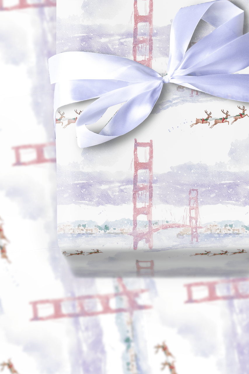 Golden Prance - Wrapping Paper - Aspen & Arlo