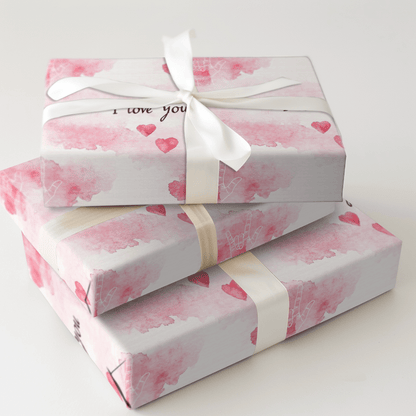 A Sign of Love - Wrapping Paper - Aspen & Arlo