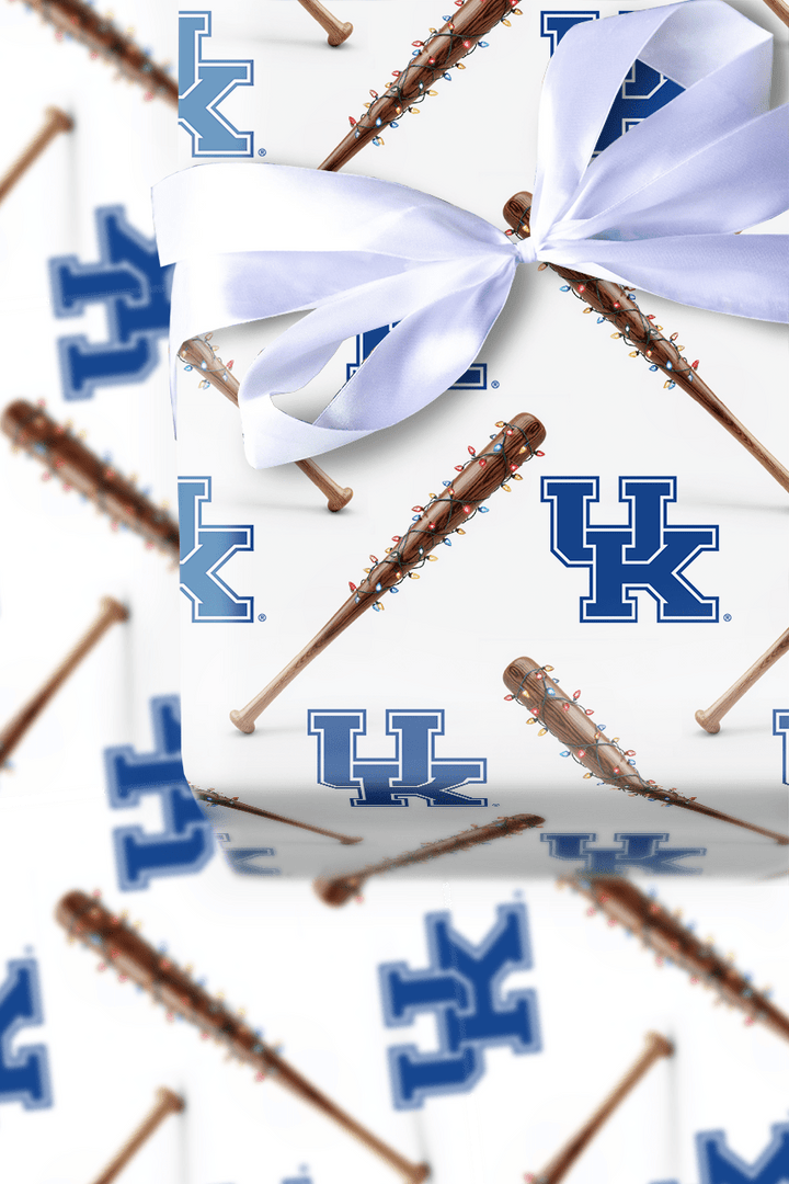 Wildcat Holiday Sluggers - Wrapping Paper - Aspen & Arlo